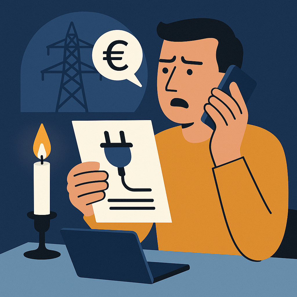 How to claim compensation for a power cut